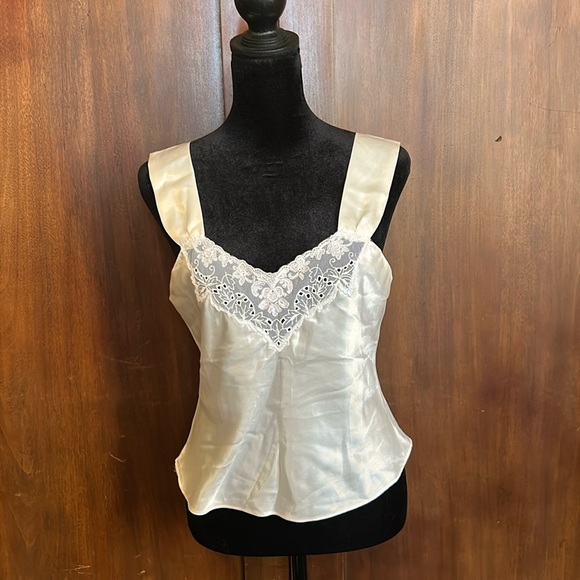 Victoria's Secret Other - Victoria’s Secret Creamy Satin and Lace Camisole S